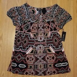 Women's short sleeved shirt Large  Style & Co NWT